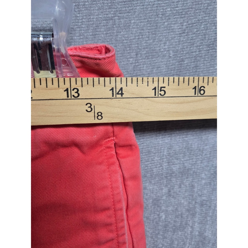 Vineyard Vines Breaker Pants Mens 28x30 Coral Pink Salmon Cotton Chino Chinos - Picture 2 of 8